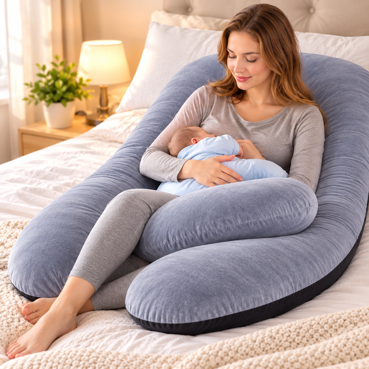Coussin de Grossesse Ergonomique