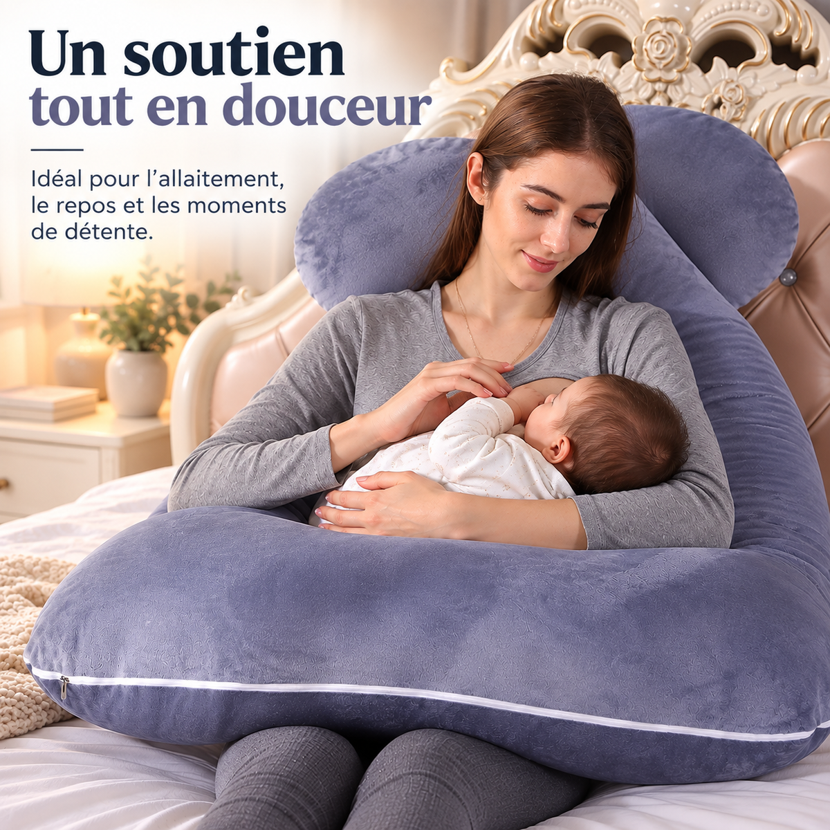 Coussin de Grossesse Ergonomique