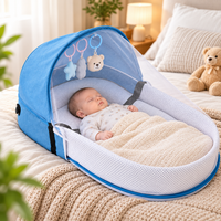 Lit Bébe Pliable de Voyage 0–12 Mois Portable