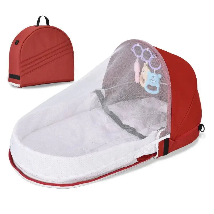 Lit Bébe Pliable de Voyage 0–12 Mois Portable